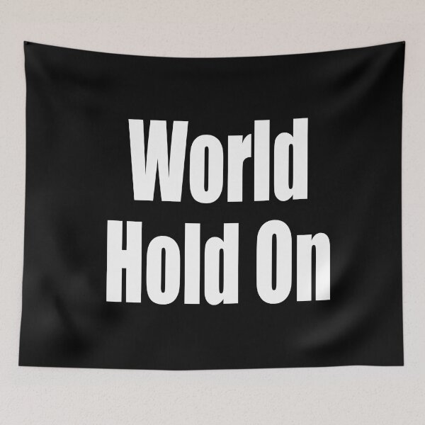 Item preview, Save The Planet - World Hold On (White) designed and sold by Brazz Official.
