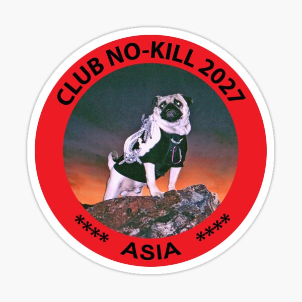 CLUB NO-KILL ASIA Sticker