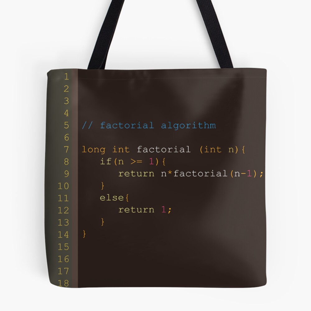 Aperçu de l'œuvre Tote bag doublé créée et vendue par codeArt.