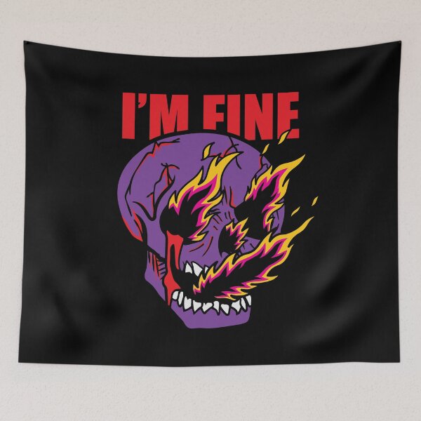 Item preview, I'm Fine designed and sold by Scaryzz.
