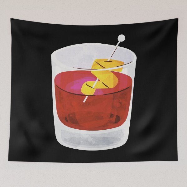 Item preview, Boulevardier Cocktail designed and sold by antevasinart.