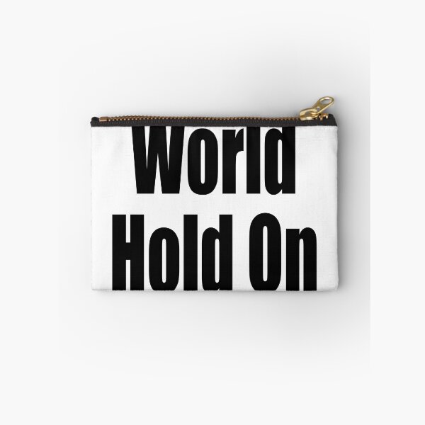 Item preview, Save The Planet - World Hold On (Black) designed and sold by Brazz Official.
