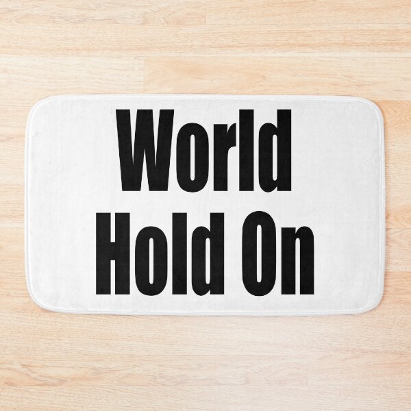 Item preview, Save The Planet - World Hold On (Black) designed and sold by Brazz Official.