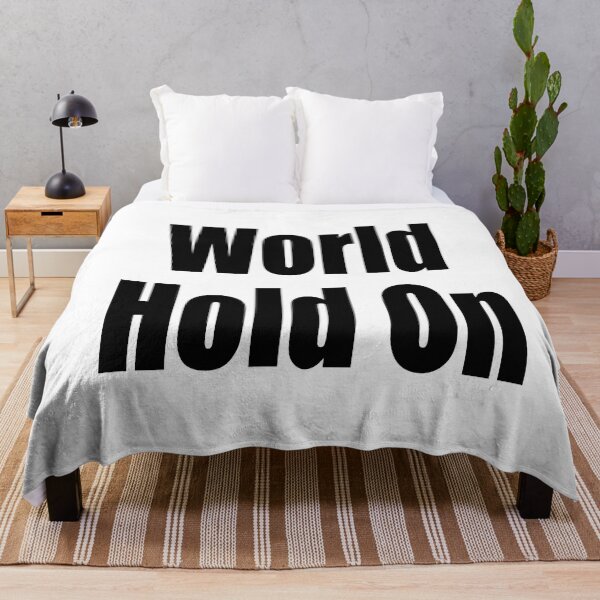 Item preview, Save The Planet - World Hold On (Black) designed and sold by Brazz Official.