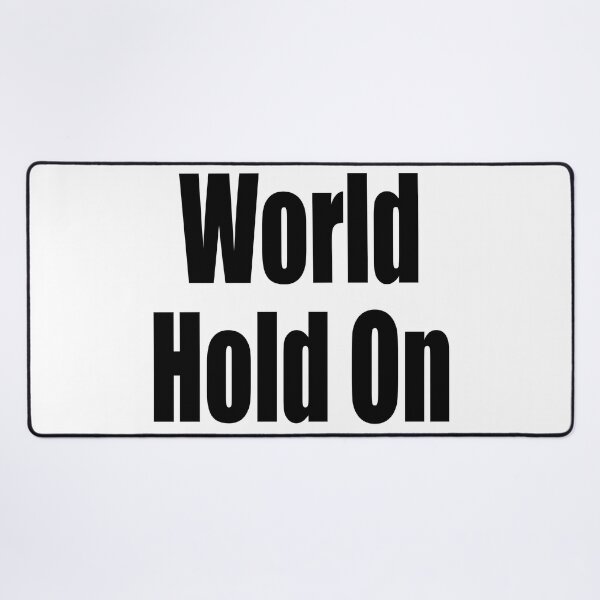 Item preview, Save The Planet - World Hold On (Black) designed and sold by Brazz Official.