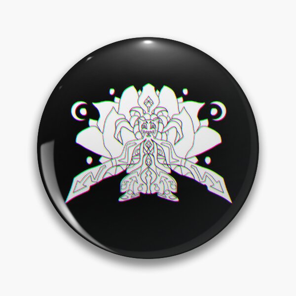 Item preview, 3d Cat Monk With Lotus Flower - Psychedelic Art designed and sold by mikeymadness.