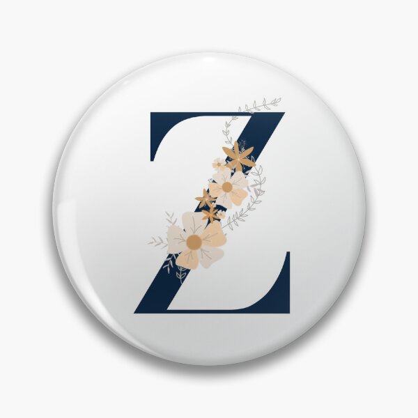 Item preview, Letter Z monogram dark blue designed and sold by Bon-mots-jkd.