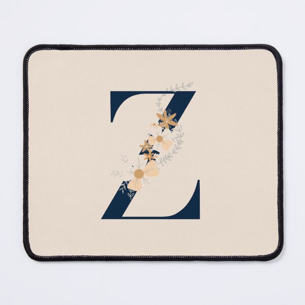 Item preview, Letter Z monogram dark blue designed and sold by Bon-mots-jkd.