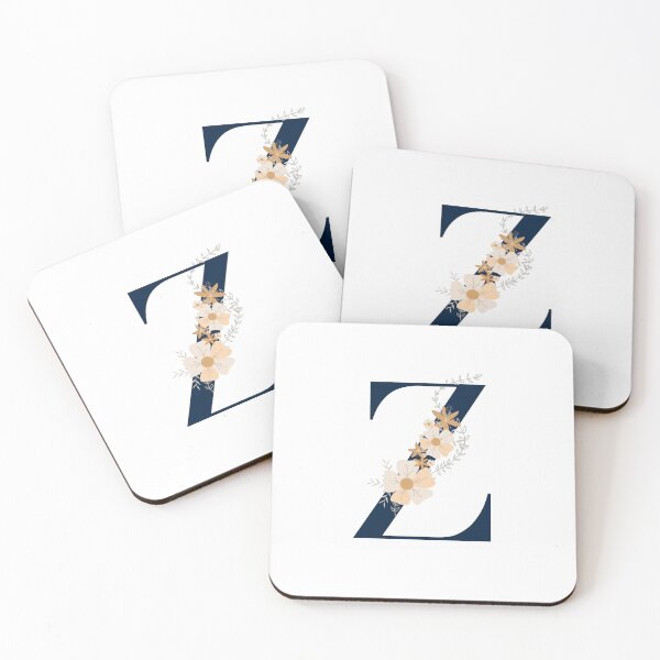 Item preview, Letter Z monogram dark blue designed and sold by Bon-mots-jkd.