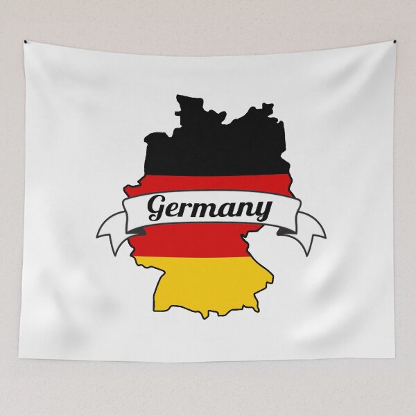 Item preview, Germany Flag Outline designed and sold by Jilliansshop.