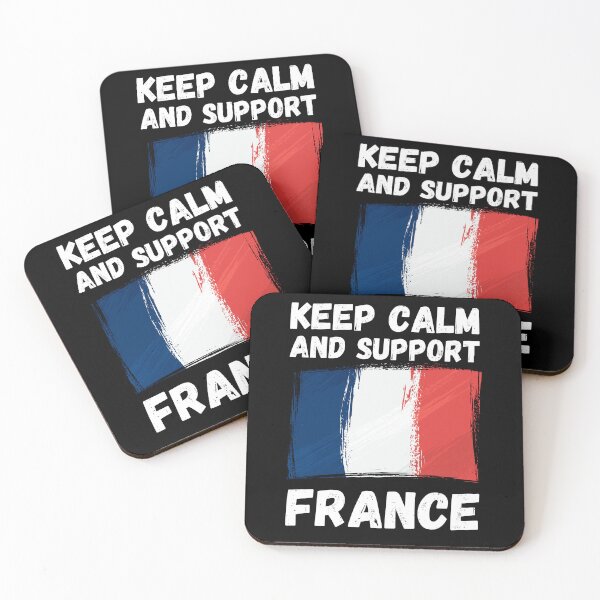 Item preview, Keep calm and support France  designed and sold by SunriseAndHoney.