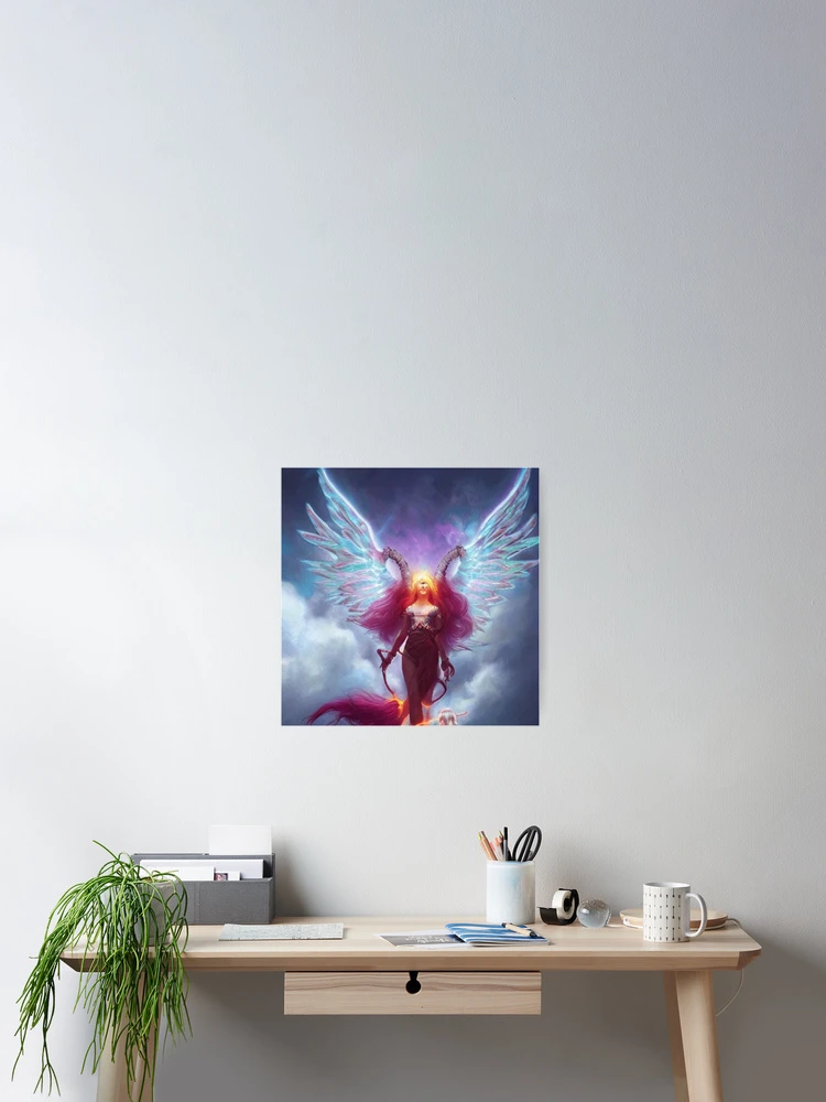 Aperçu 2 sur 3. Poster avec l'œuvre Cyclops Seraphim créée et vendue par Sub-Ruminations.