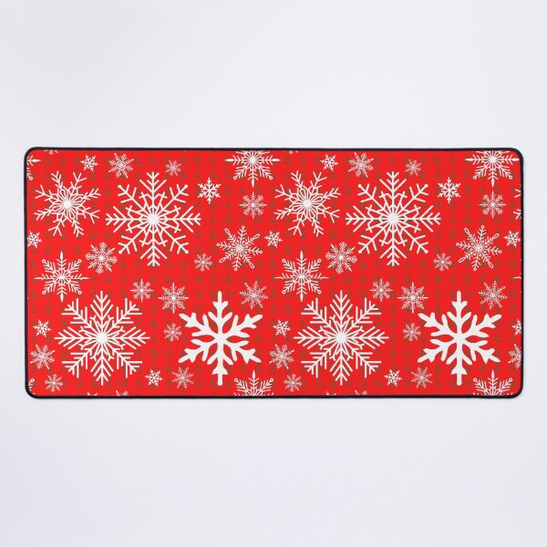 Item preview, Patrón de copos de nieve y árboles designed and sold by Stormpaint.