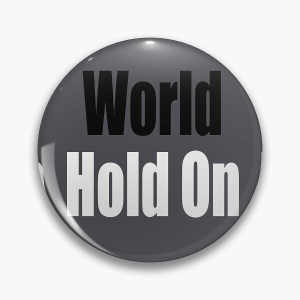 Item preview, Save The Planet - World Hold On (Black & White) designed and sold by Brazz Official.