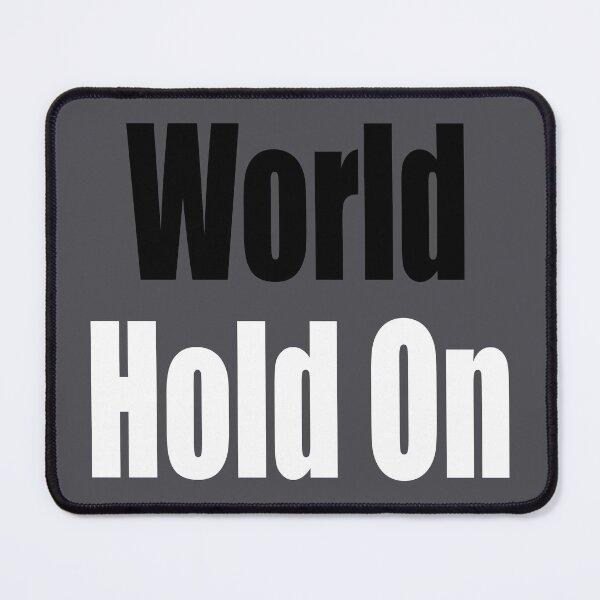 Item preview, Save The Planet - World Hold On (Black & White) designed and sold by Brazz Official.