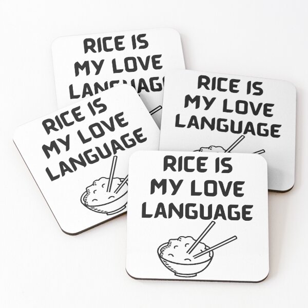 Item preview, rice is my love language designed and sold by PaulGoldStore.