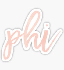 phi Sticker