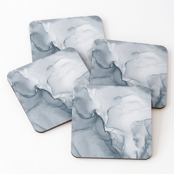 Item preview, Vibrant & Modern Gray Palette 3 Trending Alcohol Ink Art by Janzay designed and sold by Janzay.