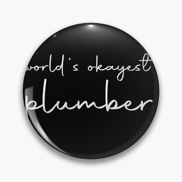 Item preview, World's okayest plumber / plumbing gift / love plumbing / handyman present designed and sold by ismdesigner.