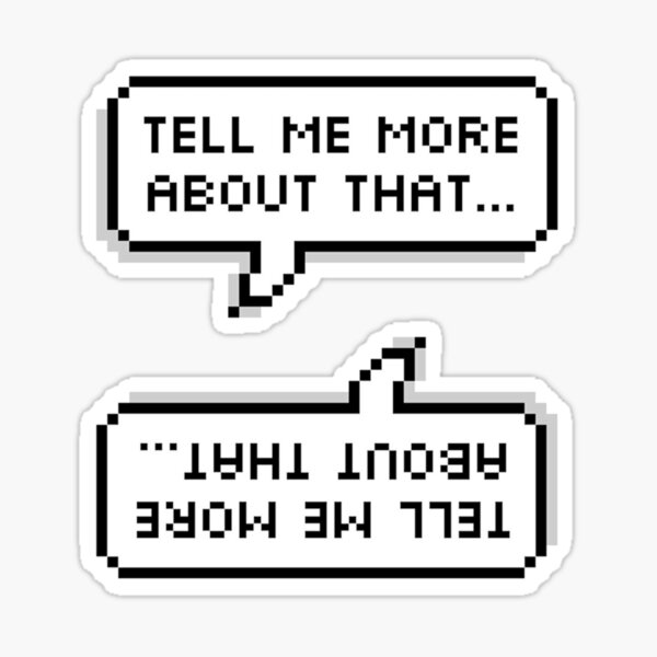 Tell Me Why Stickers for Sale