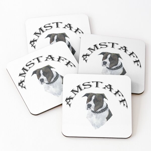 Item preview, Cool AMSTAFF DOG Cartoon American Staffordshire Terrier Lover Gifts designed and sold by Tifrop.