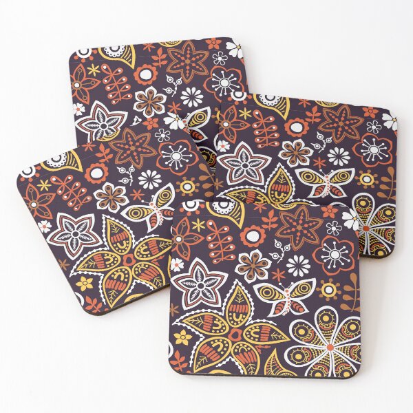 Item preview, Seamless Texture With Flowers And Butterflies designed and sold by Pattern1design.
