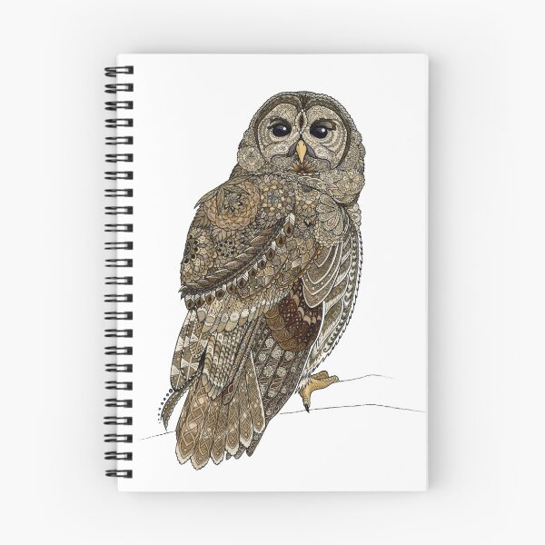Item preview, Barred Owl Tangle designed and sold by ZHField.