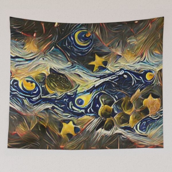 Item preview, Abstract Night Sky designed and sold by calibrit.