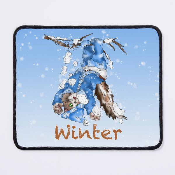 Item preview, sad cat winter fail designed and sold by BeingNow.