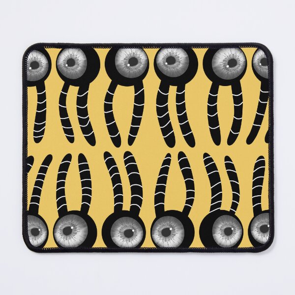 Item preview, Cellular membrane with eyes, yellow background designed and sold by Osher-BioArt.