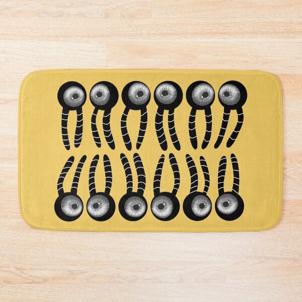 Item preview, Cellular membrane with eyes, yellow background designed and sold by Osher-BioArt.