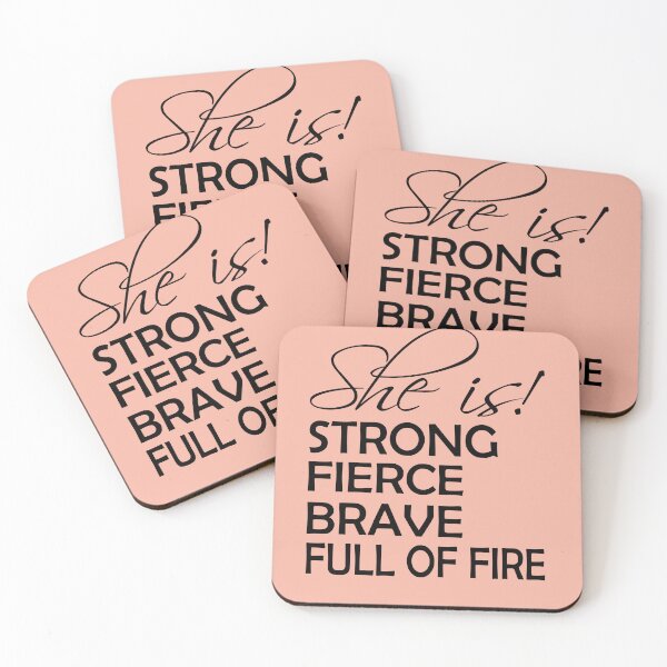 Item preview, Copy of she is! strong fierce brave full of fire designed and sold by hamzablk.