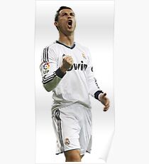 Ronaldo Celebrating Poster
