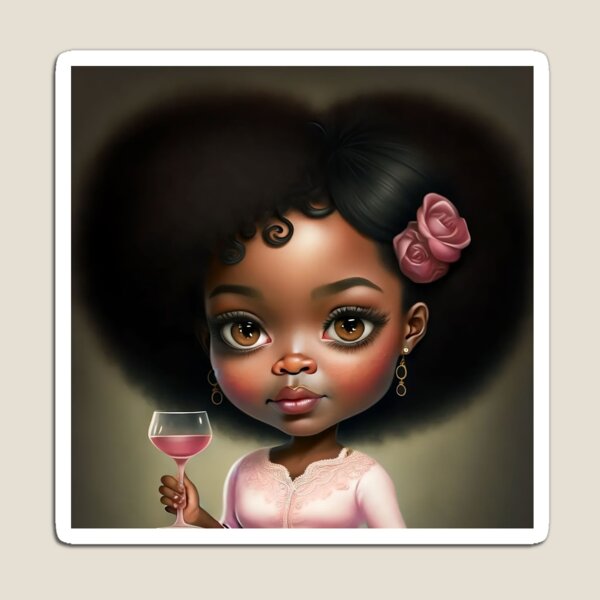 Cheers Cute Girl Magnet