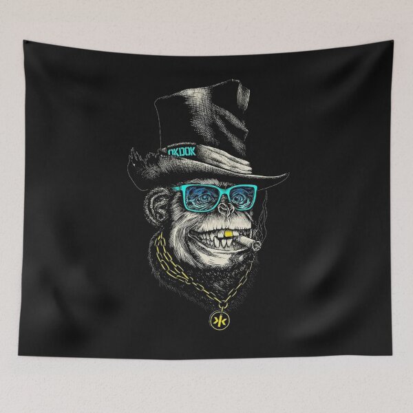 Aperçu de l'œuvre Singe magicien créée et vendue par FitFisher.