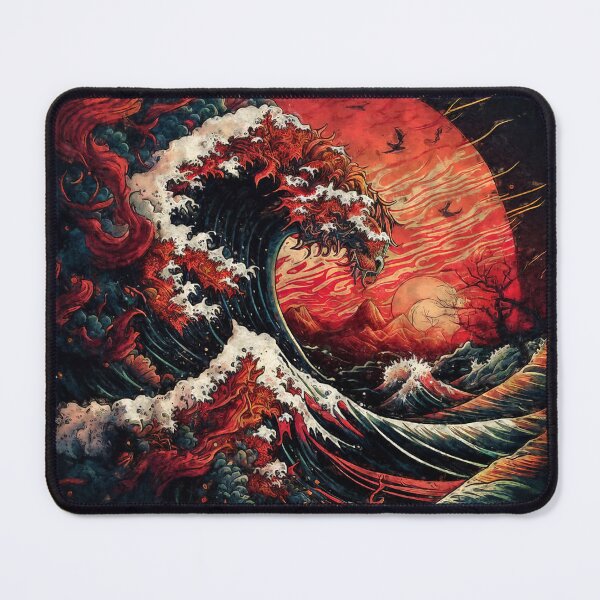 Item preview, The Great Lava Wave designed and sold by acianmythology1.