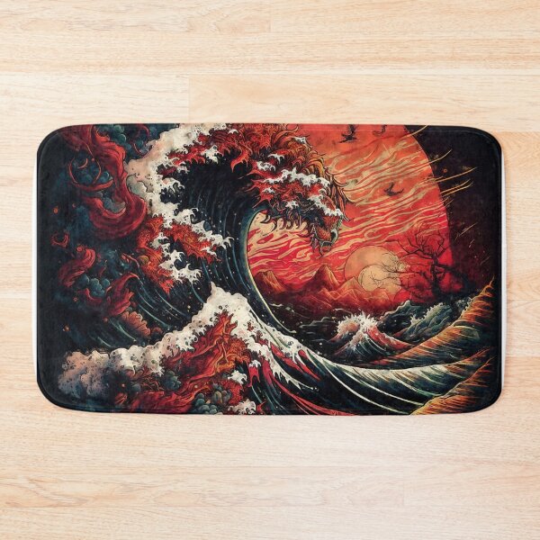 Item preview, The Great Lava Wave designed and sold by acianmythology1.