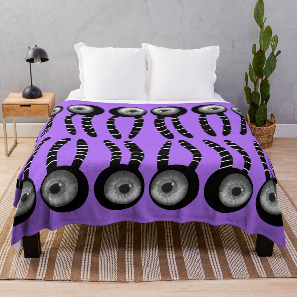 Item preview, Cellular membrane with eyes, purple background designed and sold by Osher-BioArt.