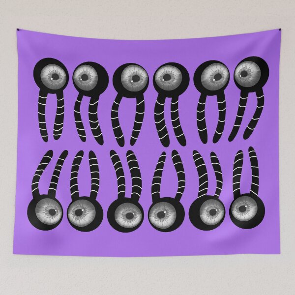 Item preview, Cellular membrane with eyes, purple background designed and sold by Osher-BioArt.