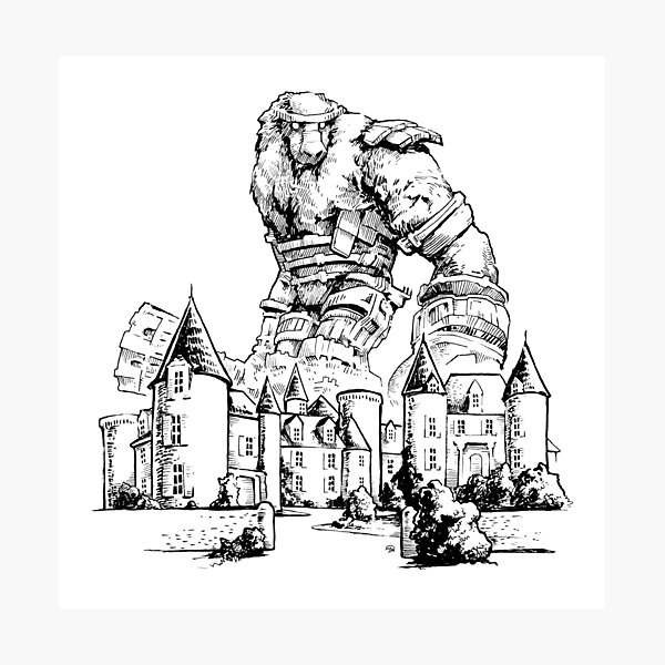 Item preview, Chateau of the Colossus designed and sold by mandraws.