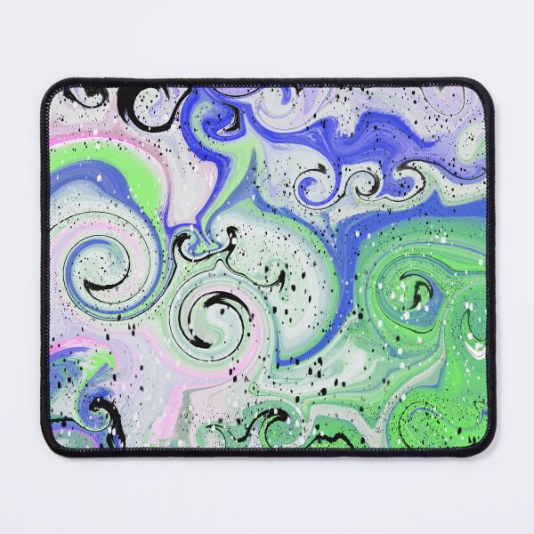 Item preview, Coral Swirl - Fluid Pour Painting designed and sold by Printpix.