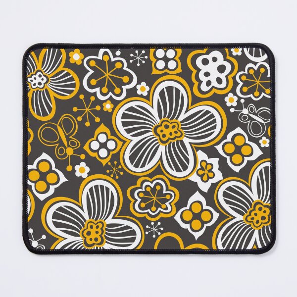 Artikelvorschau, Nahtlose Textur mit Blumen und Schmetterlingen. Endloses Blumenmuster. Nahtloses Muster entworfen und verkauft von Pattern1design.