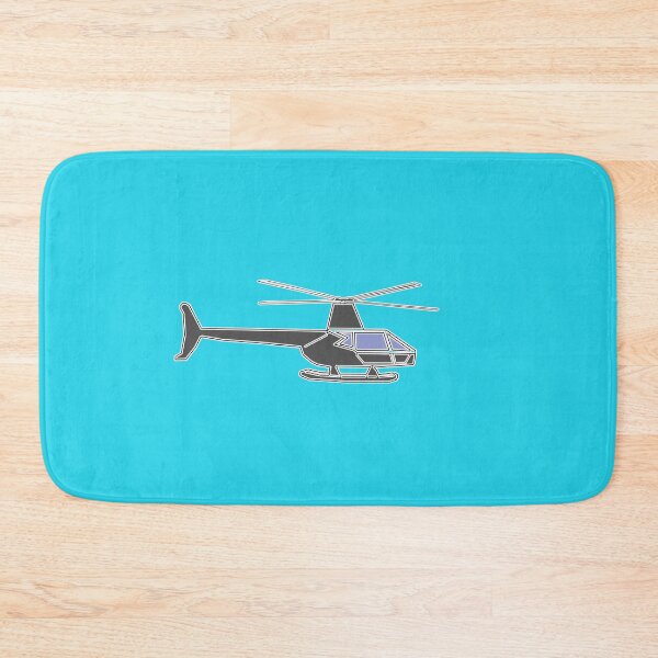 Item preview, Dark Gray Helicopter Light Aircraft designed and sold by RioCariocaClub.