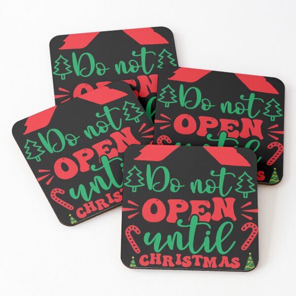 Item preview, do not open nntil christmas designed and sold by Usatazon on.