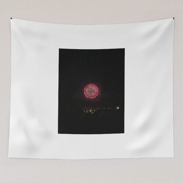 Item preview, Firework in the night sky designed and sold by stickers10110.