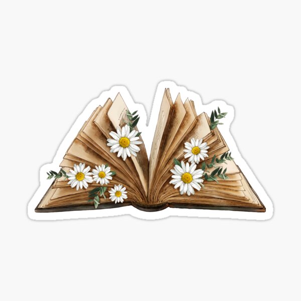 Open Book Stickers for Sale