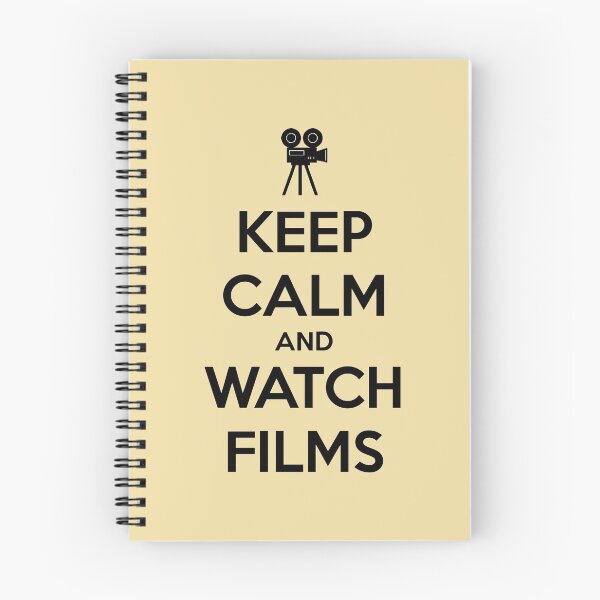 Item preview, Keep calm and watch films designed and sold by princessbedelia.