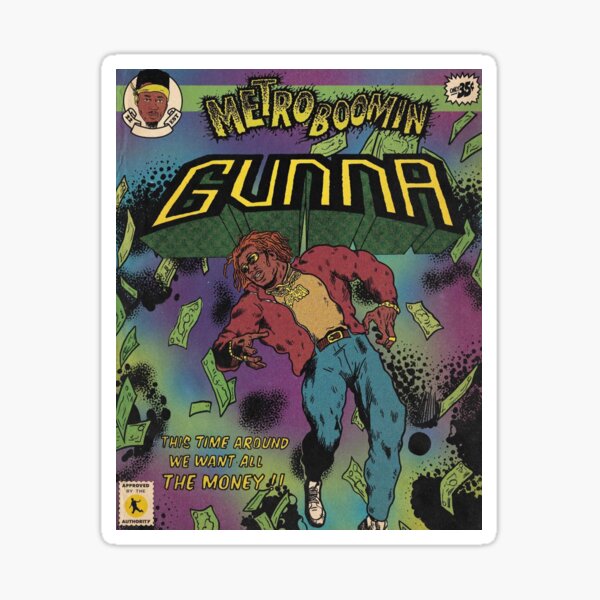 "WUNNA x METRO" Sticker for Sale by Kellen121 Redbubble