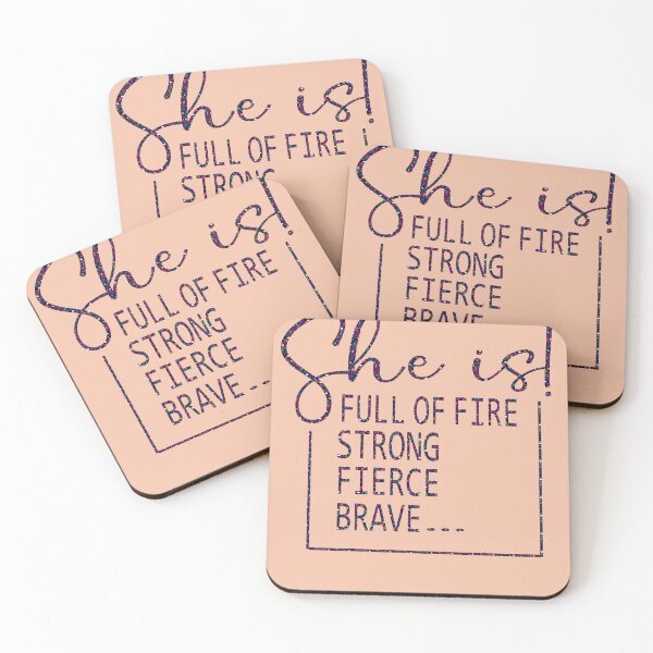 Item preview, she is! strong fierce brave full of fire designed and sold by hamzablk.