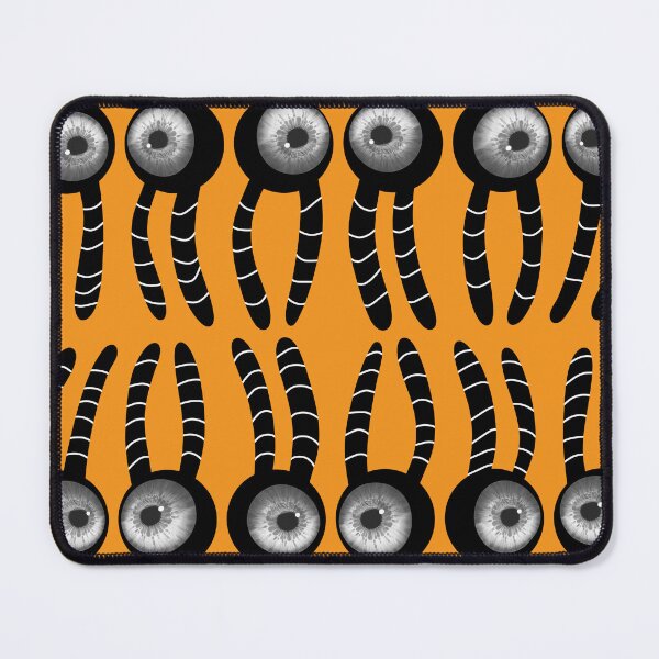 Item preview, Cellular membrane with eyes, orange background designed and sold by Osher-BioArt.